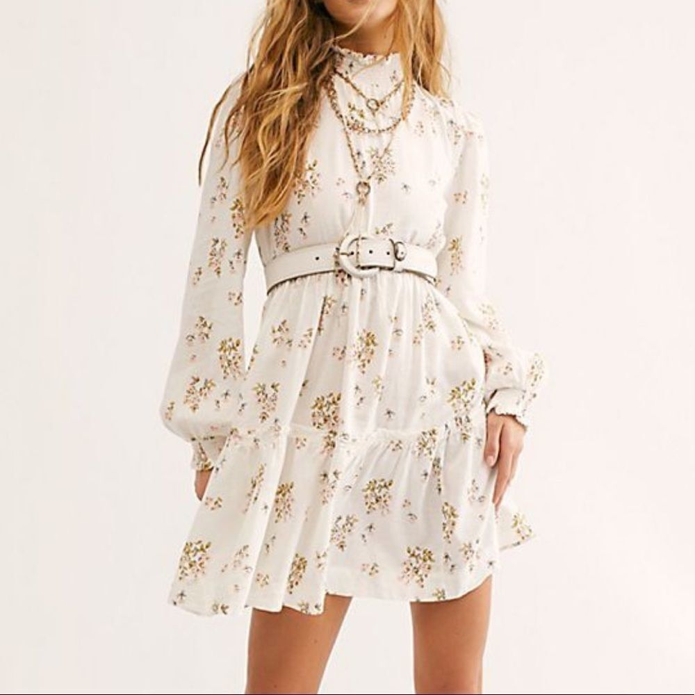 NWT Free People Petit Fours Mini Dress